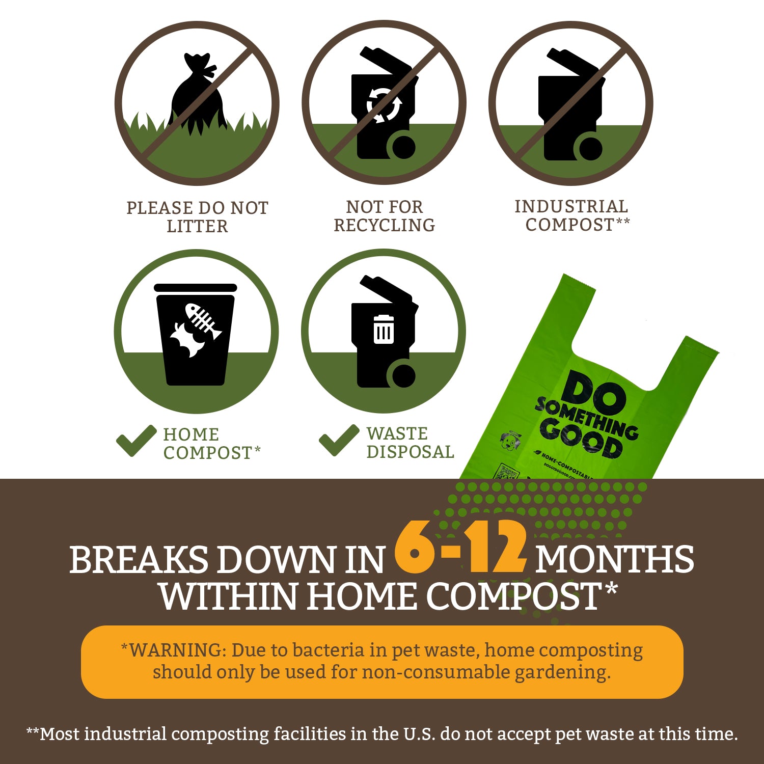 Single Roll - 90 XL Bags w/ Handles