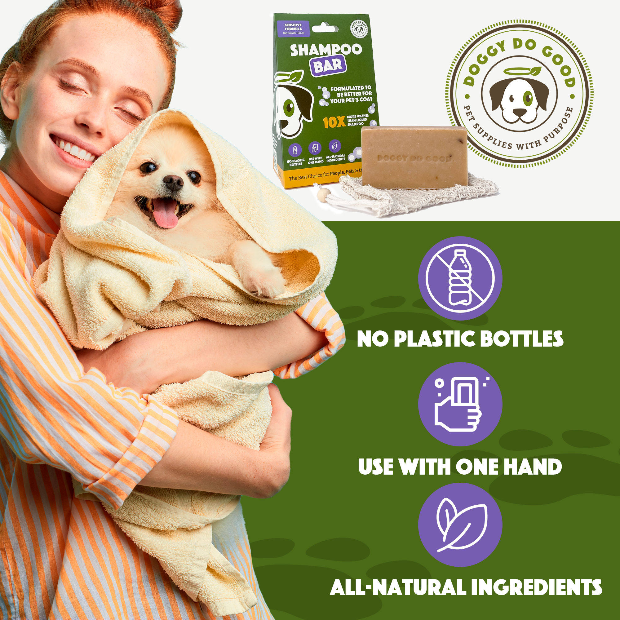 FREE Dog Shampoo Bar - Sensitive Formula