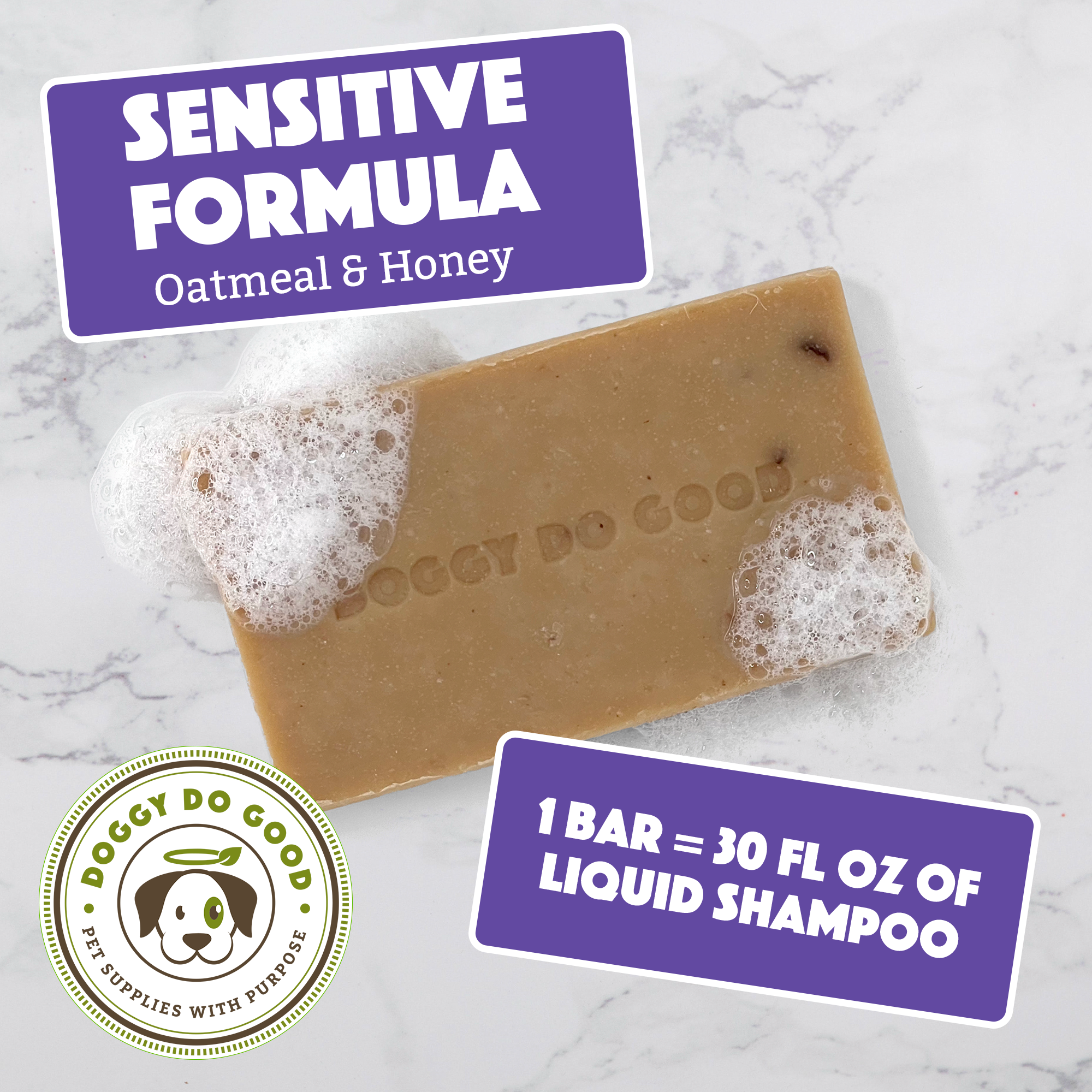 Dog Shampoo Bar - Sensitive Formula