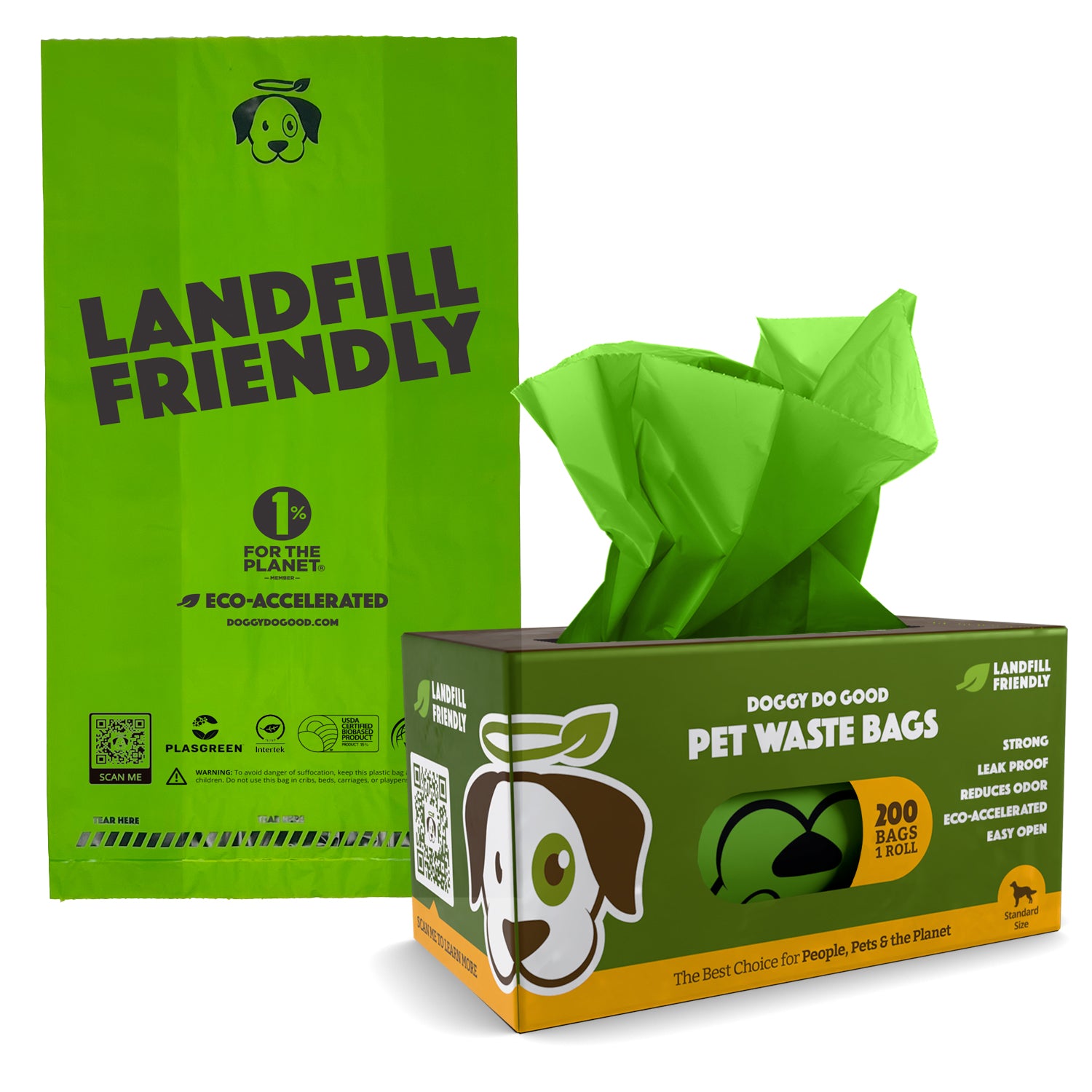 Landfill Friendly Grab & Go - 200 Standard Bags