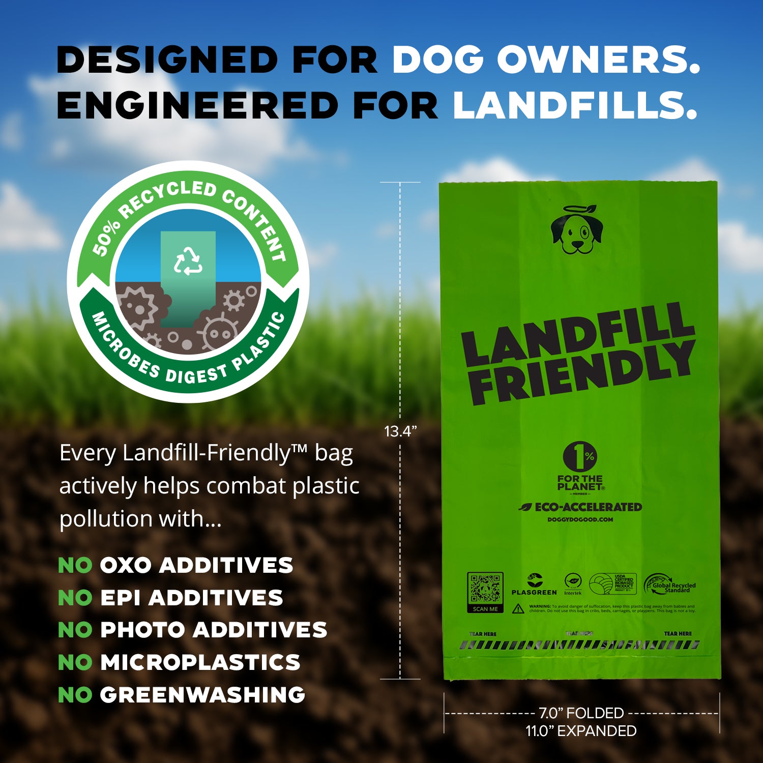 Landfill Friendly Grab & Go - 200 Standard Bags