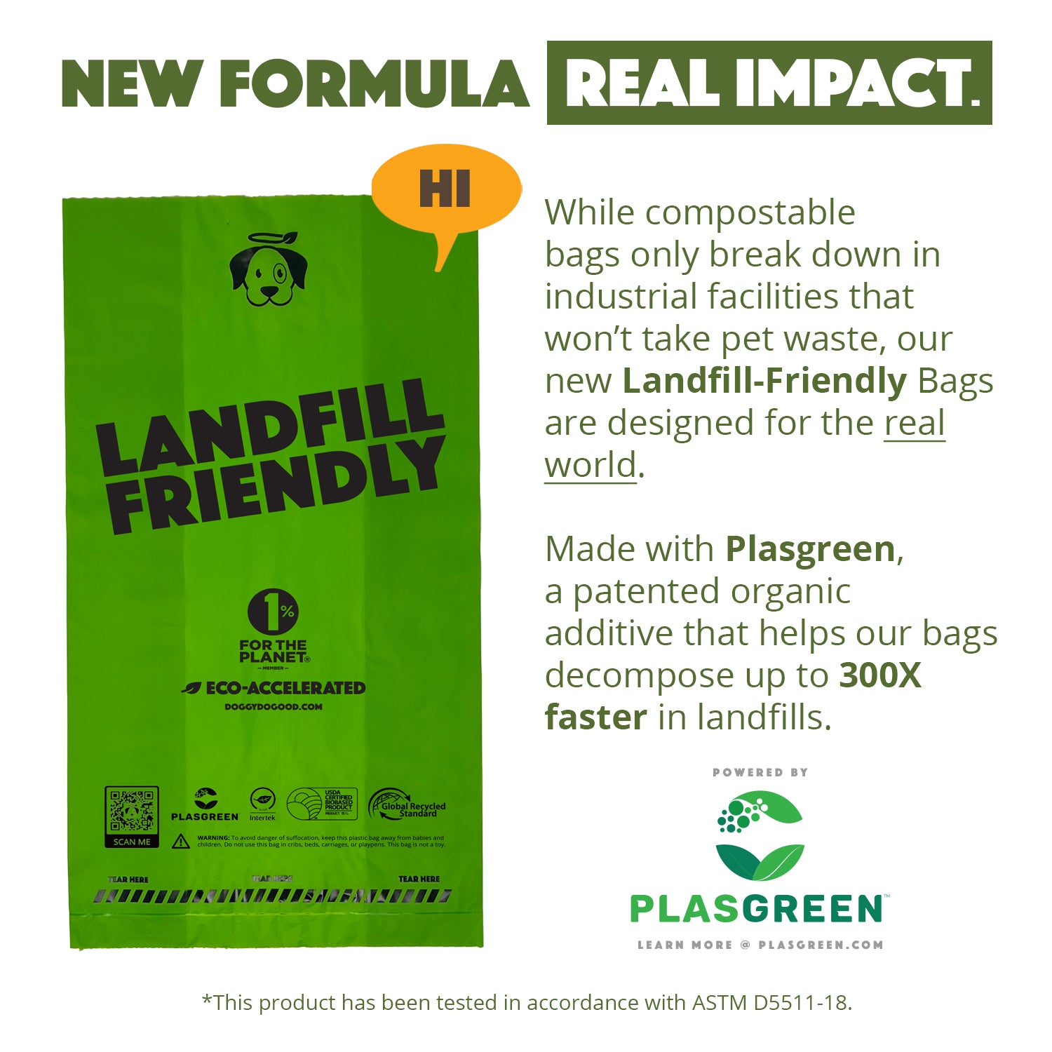 Landfill Friendly Grab & Go - 200 Standard Bags